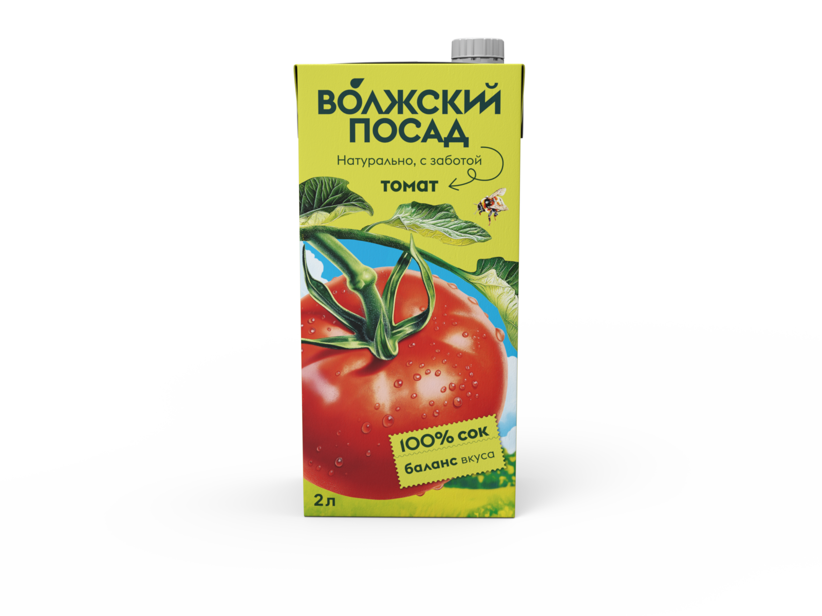 СОК ВОЛЖСКИЙ ПОСАД 2Л ТОМАТ