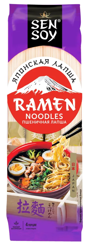 РАМЕН ПШЕНИЧНАЯ СЕН СОЙ 300Г