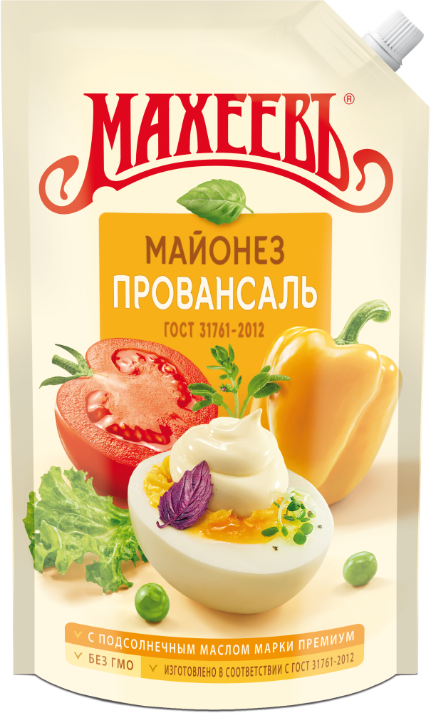 МАЙОНЕЗ МАХЕЕВ ПРОВАНСАЛЬ КЛАСCИЧ П/П 400МЛ