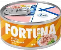 ТУНЕЦ РУБЛЕНЫЙ С МАСЛОМ ФОРТУНА Ж/Б КЛЮЧ 185ГР ТУНЕЦ РУБЛЕНЫЙ С МАСЛОМ ФОРТУНА Ж/Б КЛЮЧ 185ГР
