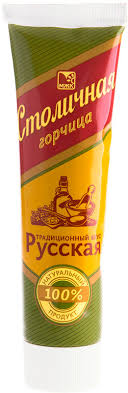 ГОРЧИЦА СТОЛИЧНАЯ РУССКАЯ 100МЛ ТУБА