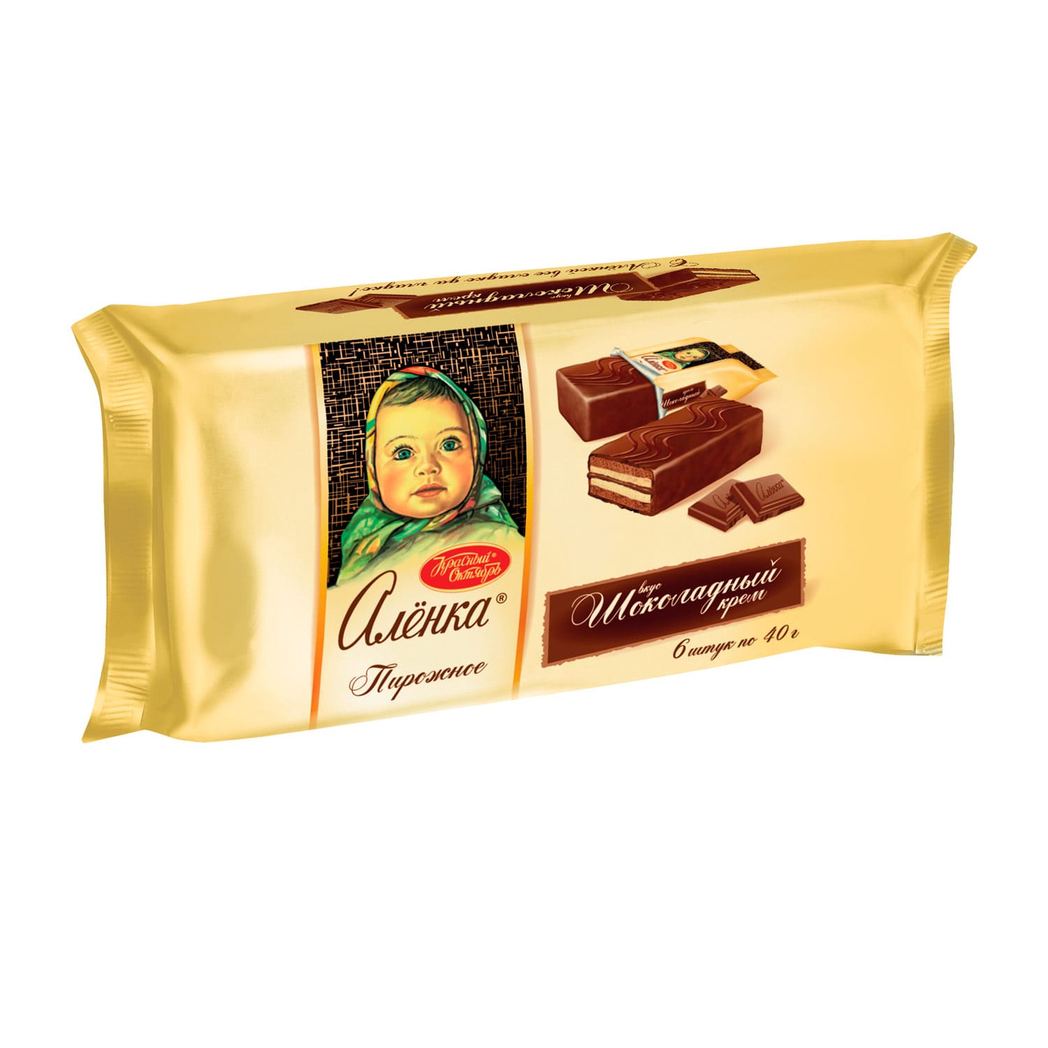 ПИРОЖНЫЕ АЛЕНКА БИСКВИТНЫЕ МОЛОЧНЫЙ ШОКОЛАД 175ГР