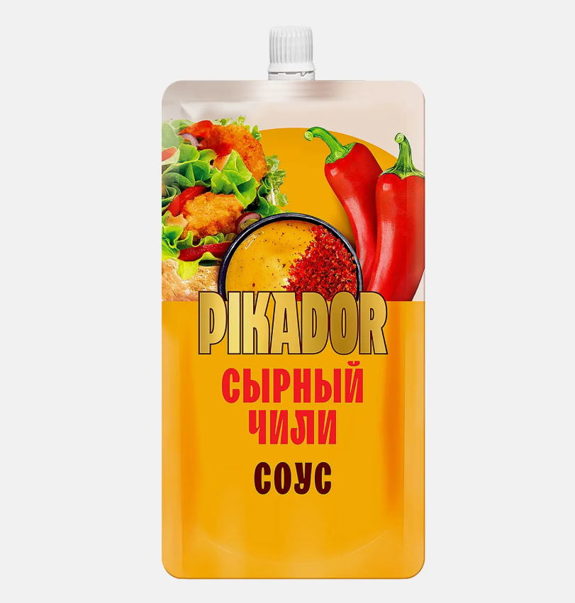 СОУС ПИКАДОР СЫРНЫЙ ЧИЛИ 200Г Д/П