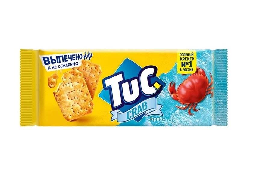КРЕКЕР ТУК С КРАБОМ 100ГР