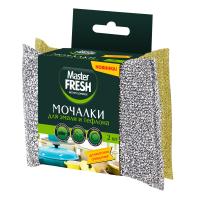 ГУБКИ ДЛЯ МЫТЬЯ ЭМАЛИ И ТЕФЛОНА MASTER FRESH 2ШТ.