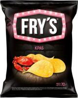 ЧИПСЫ FRY’S ЗУБАСТЫЙ КРАБ 130Г ЧИПСЫ FRY’S ЗУБАСТЫЙ КРАБ 130Г