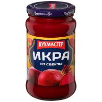 ЗАКУСКА КУХМАСТЕР ИКРА ИЗ СВЕКЛЫ 400Г. ЗАКУСКА КУХМАСТЕР ИКРА ИЗ СВЕКЛЫ 400Г.
