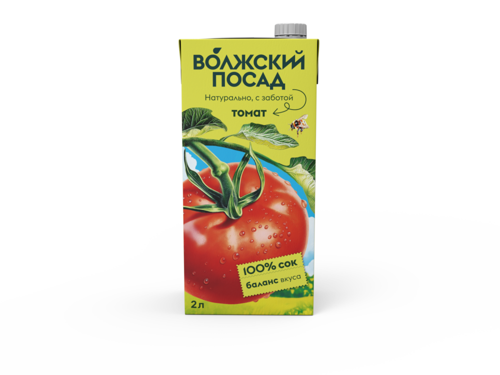 СОК ВОЛЖСКИЙ ПОСАД 2Л ТОМАТ