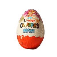 ЯЙЦО КИНДЕР СЮРПРИЗ МОЛ.ШОК С ИГРУШКОЙ МАКСИ НГ 100ГР