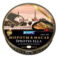 ШПРОТЫ В МАСЛЕ КОПЧЕНЫЕ №2 БАРС КЛЮЧ 160ГР ШПРОТЫ В МАСЛЕ КОПЧЕНЫЕ №2 БАРС КЛЮЧ 160ГР