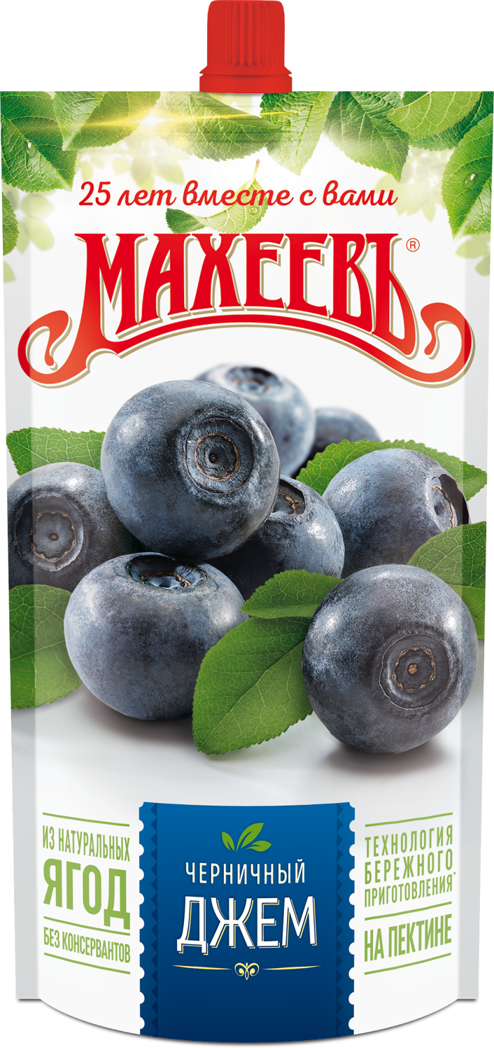 ДЖЕМ МАХЕЕВ ЧЕРНИЧНЫЙ 300ГР ДПДЗ