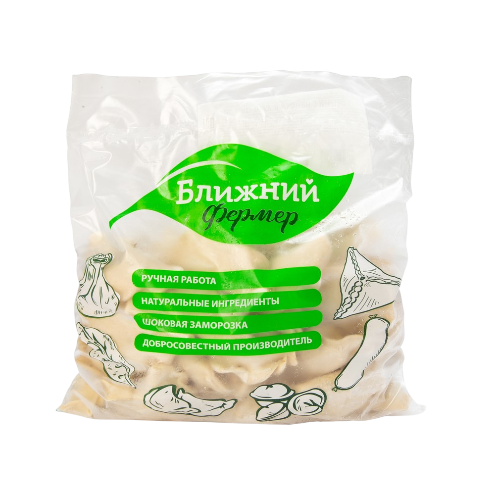 ВАРЕНИКИ С КАРТОФЕЛЕМ И ЛУКОМ ФЕРМА /ВЕС