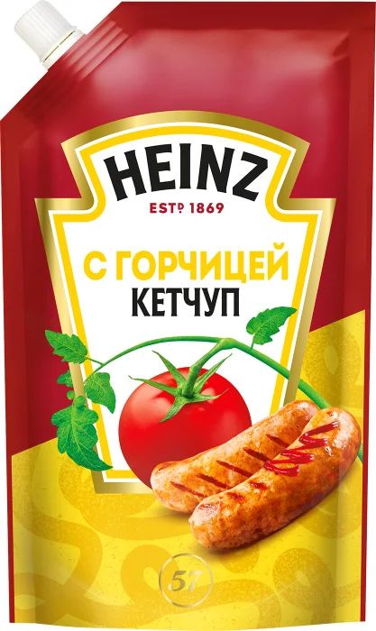 КЕТЧУП ХАЙНЦ ГОРЧИЦА 320ГР ДП