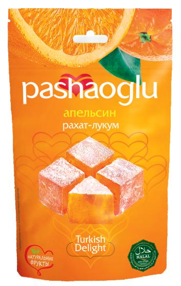 РАХАТ-ЛУКУМ ПАШАОГЛУ С ЦЕДРОЙ АПЕЛЬСИНА 150ГР