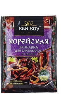 ЗАПРАВКА ДЛЯ БАКЛАЖАНОВ И ГРИБОВ СЕН СОЙ 80Г