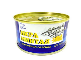 ИКРА МИНТАЯ ПРОБОЙНАЯ 130ГР Ж/Б