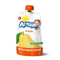 ПЮРЕ АГУША 90ГР ФРУКТОВОЕ ГРУША ПАУЧ-ПАК