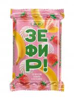ЗЕФИР СЛАСТИ СО ВКУСОМ БАНАНА И КЛУБНИКИ 320ГР ЗЕФИР СЛАСТИ СО ВКУСОМ БАНАНА И КЛУБНИКИ 320ГР