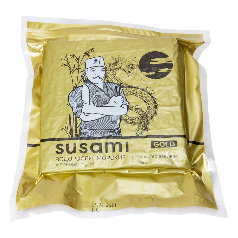 НОРИ SUSAMI GOLD 100 ЛИСТОВ  КОРЕЯ
