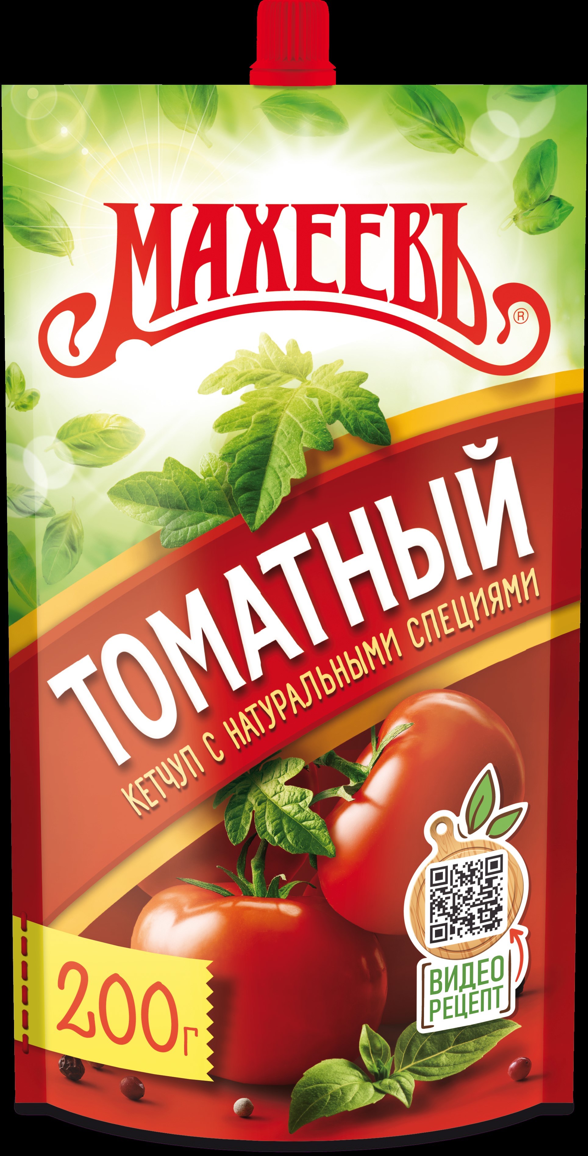 КЕТЧУП МАХЕЕВ ТОМАТНЫЙ 200ГР ДПДЗ