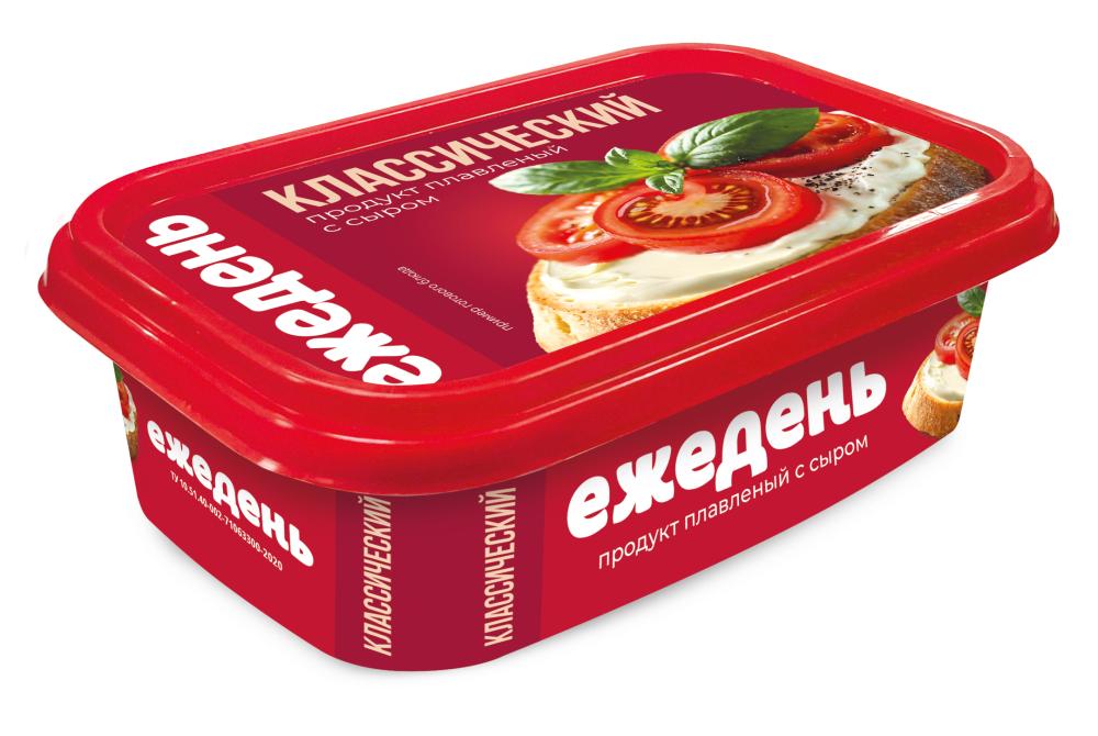 СЗМЖ СЫР ПЛАВЛЕННЫЙ ЕЖЕДЕНЬ КЛАССИЧЕСКИЙ 180ГР ВАНОЧКА