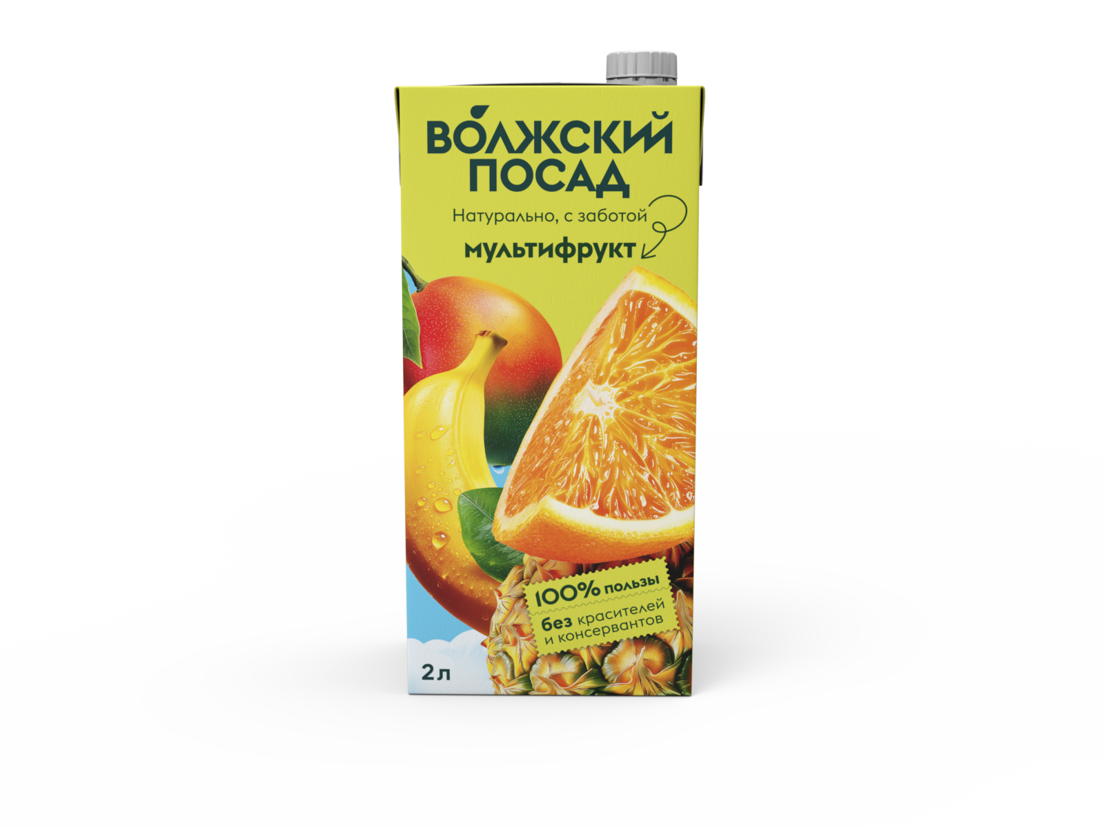 НЕКТАР ВОЛЖСКИЙ ПОСАД 2Л МУЛЬТИФРУКТ