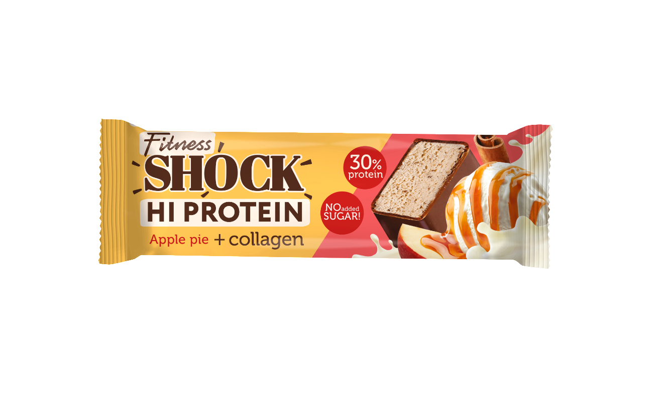 БАТОНЧИК ФИТНЕСШОК ГЛАЗИРОВАННЫЙ ЯБЛОКО-КОРИЦА 40ГР