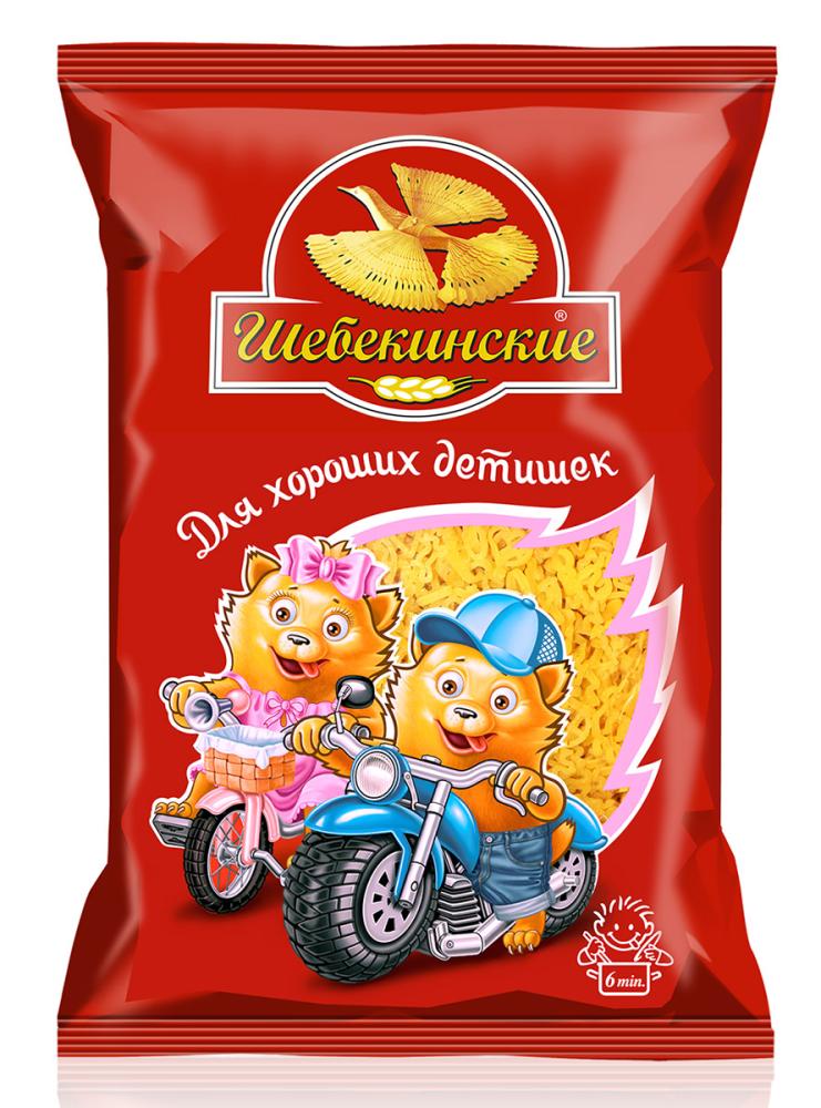 МАКАРОНЫ ШЕБЕКИНСКИЕ №191 ГОЛОВОЛОМКИ 350ГР