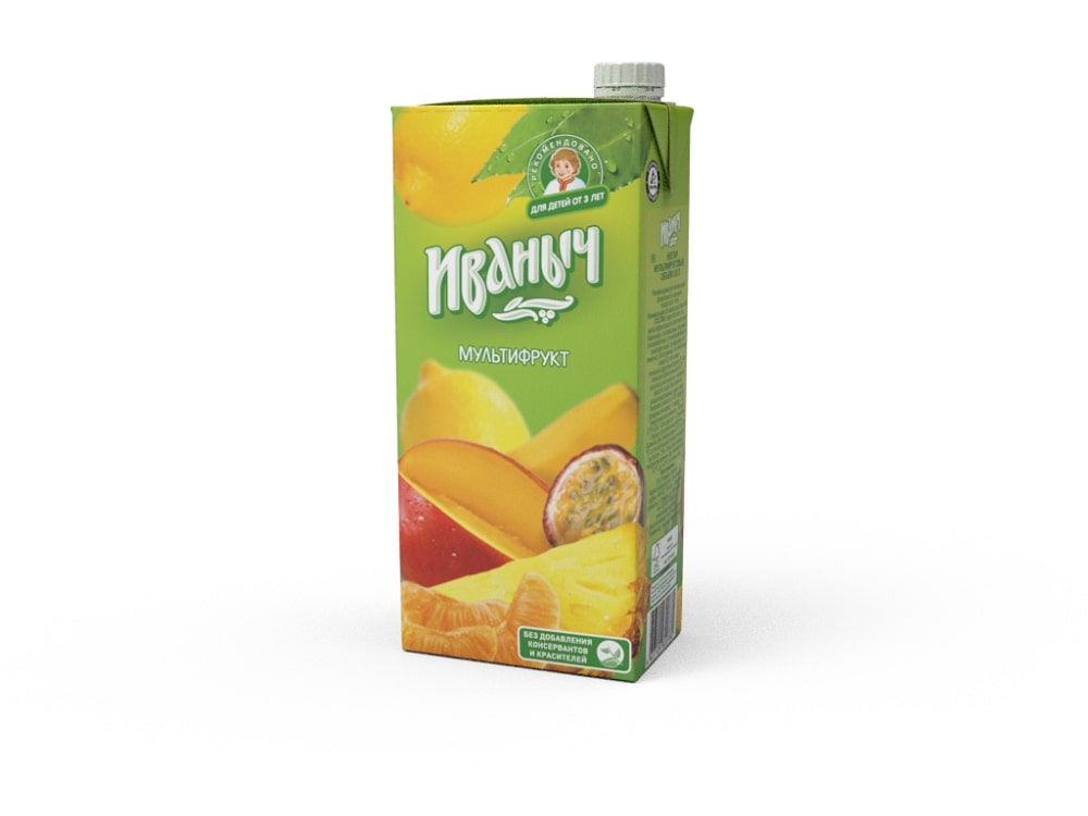 НЕКТАР ИВАНЫЧ 0,95Л МУЛЬТИФРУКТ Т/П