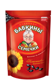 СЕМЕЧКИ БАБКИНЫ ЖАРЕНЫЕ СОЛЕНЫЕ 100ГР
