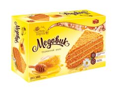 ТОРТ ЧЕРЁМУШКИ МЕДОВИК 380ГР ТОРТ ЧЕРЁМУШКИ МЕДОВИК 380ГР