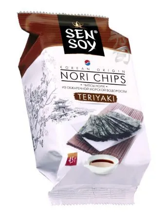 ЧИПСЫ НОРИ ТЕРИЯКИ СЕН СОЙ 4,5ГР