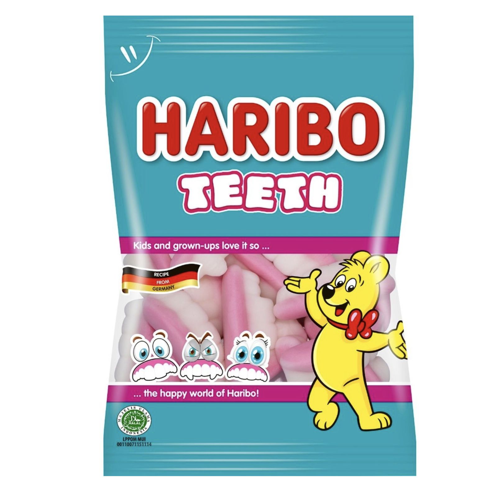 МАРМЕЛАД ЖЕВ. HARIBOЗАБАВНЫЕ ЗУБЫ 80 Г.