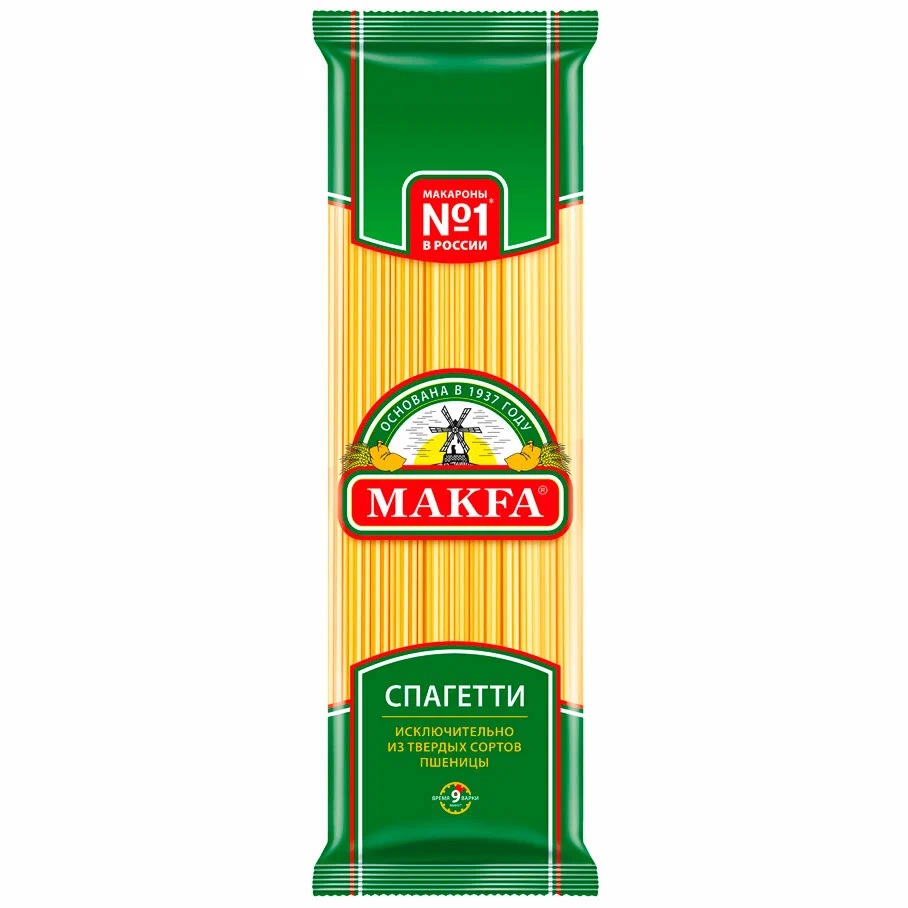 МАКАРОНЫ МАКФА СПАГЕТТИ 450ГР