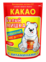 КАКАО БЕЛЫЙ МИШКА 150ГР КАКАО БЕЛЫЙ МИШКА 150ГР