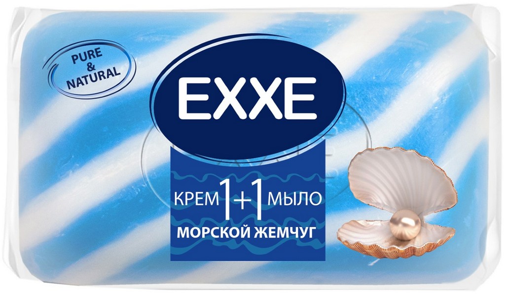 МЫЛО КРЕМ EXXE МОРСКОЙ ЖЕМЧУГ 80ГР