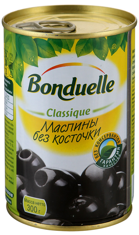 МАСЛИНЫ БОНДЮЭЛЬ Б/К 300ГР Ж/Б