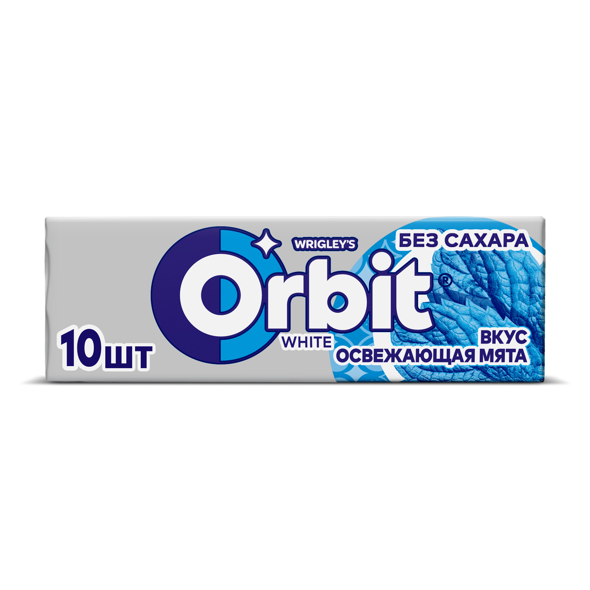 Ж/Р ОРБИТ БЕЛОСНЕЖНЫЙ ОСВЕЖ МЯТА 13,6ГР