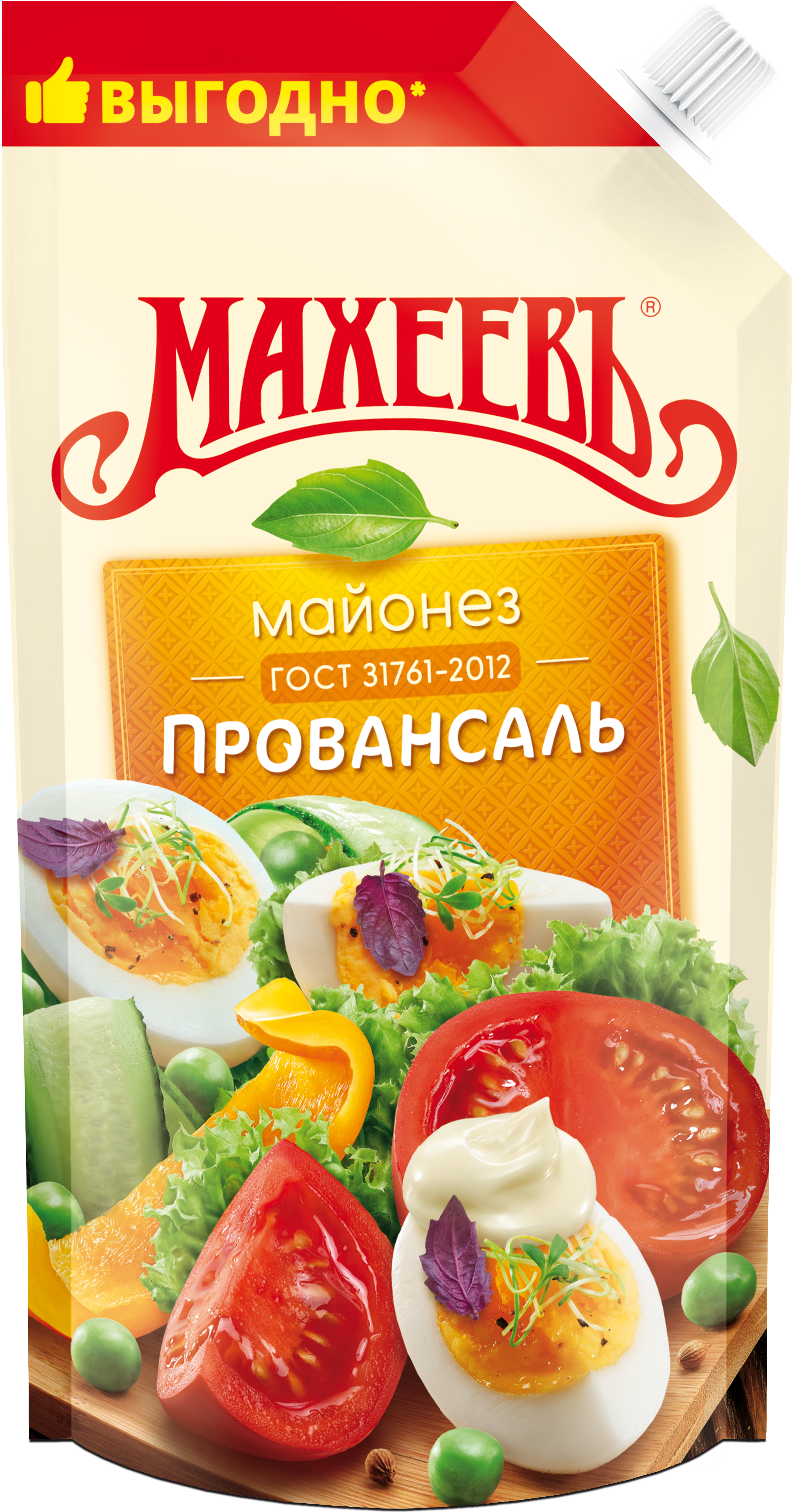 МАЙОНЕЗ МАХЕЕВ КЛАССИЧЕСКИЙ 50.5% Д/П 200МЛ