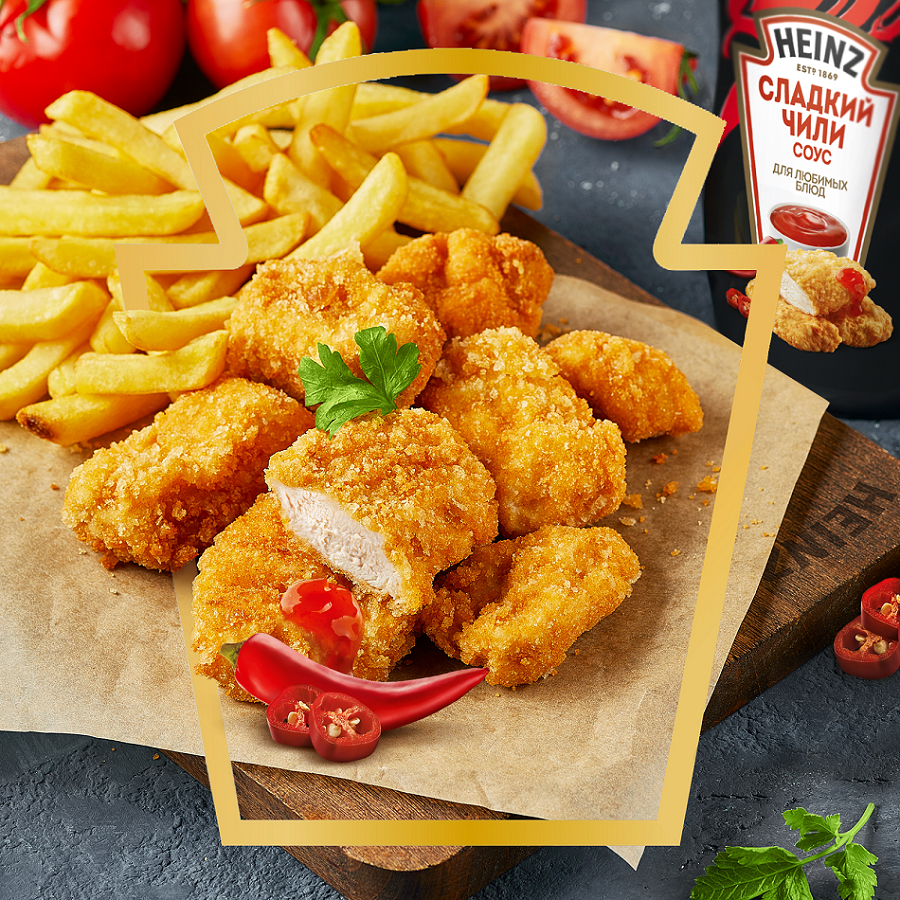 СОУС ХАЙНЦ СЛАДКИЙ ЧИЛИ 200ГР Д/П