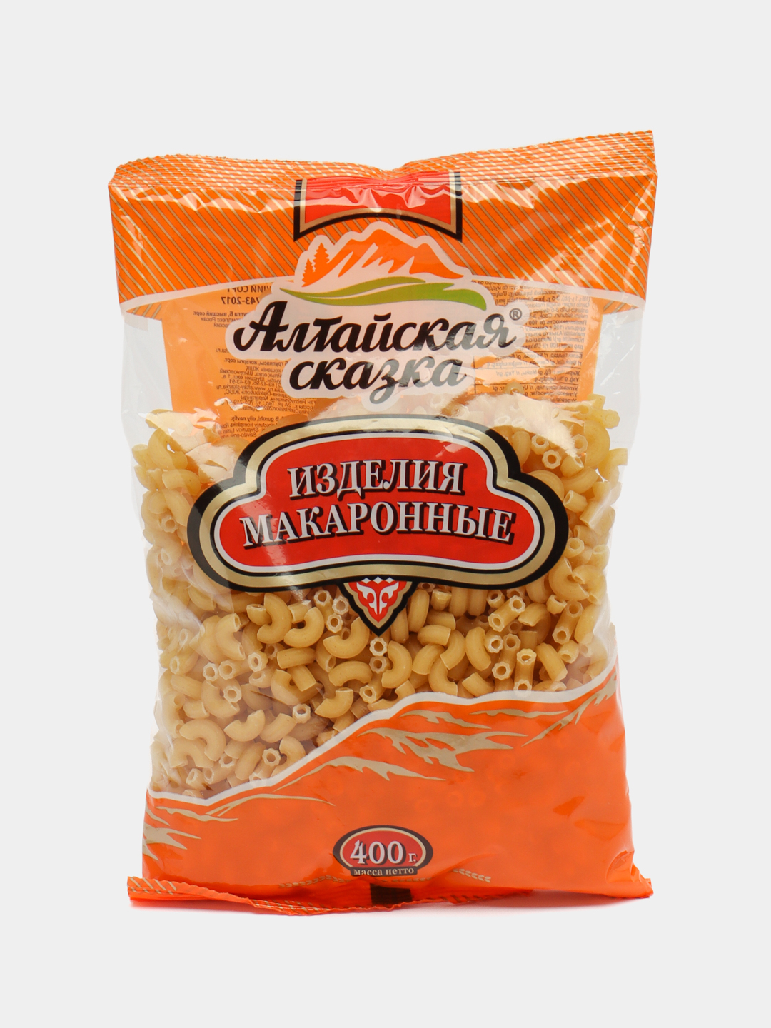 МАКАРОНЫ АЛТАЙСКАЯ СКАЗКА РОЖКА В/С 400ГР