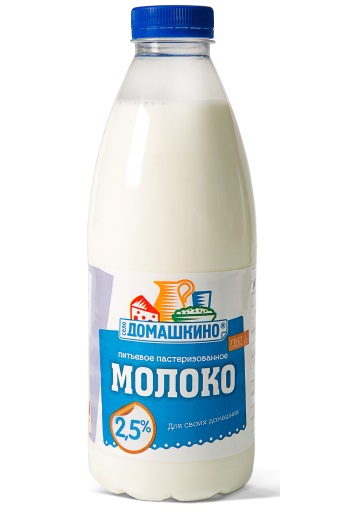 БЗМЖ МОЛОКО СЕЛО ДОМАШКИНО 2,5% 900МЛ ПЭТ