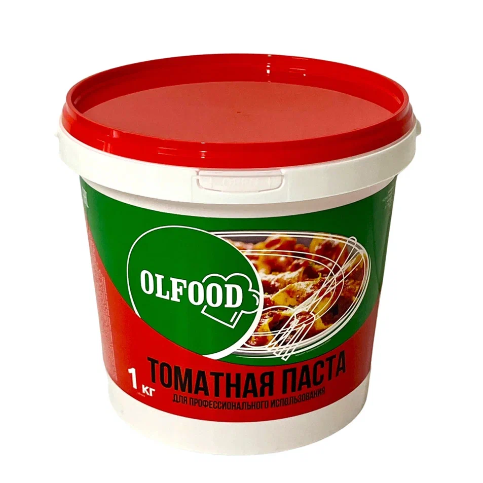 ТОМАТНАЯ ПАСТА OLFOOD ВЕДРО 1 КГ