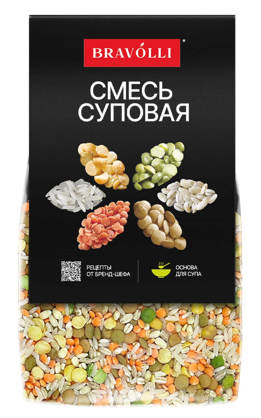 СМЕСЬ СУПОВАЯ БРАВОЛЛИ 350Г