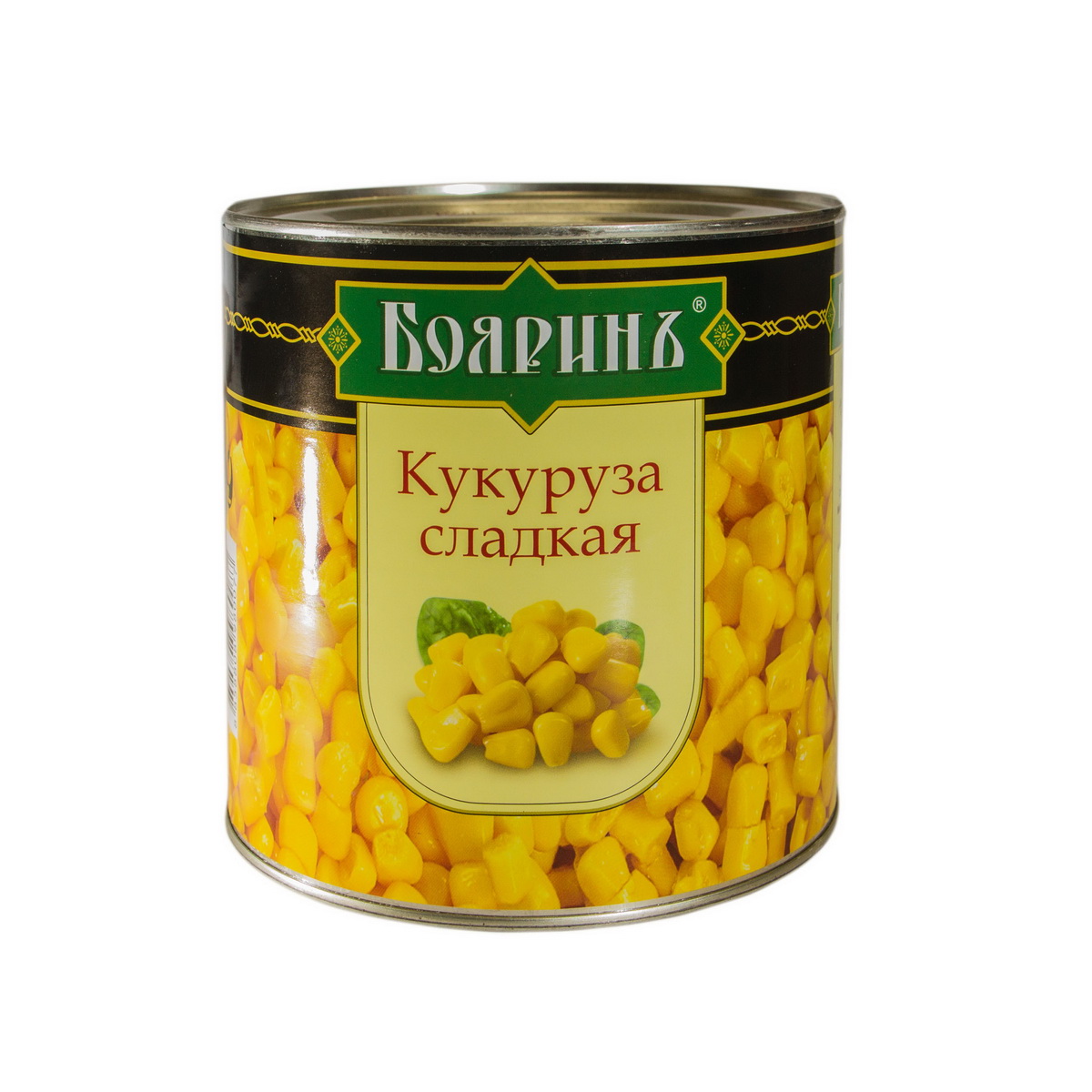КУКУРУЗА 2650МЛ СЛАДКАЯ Ж/Б  БОЯРИН ИМП (ВЕС 1850Г)