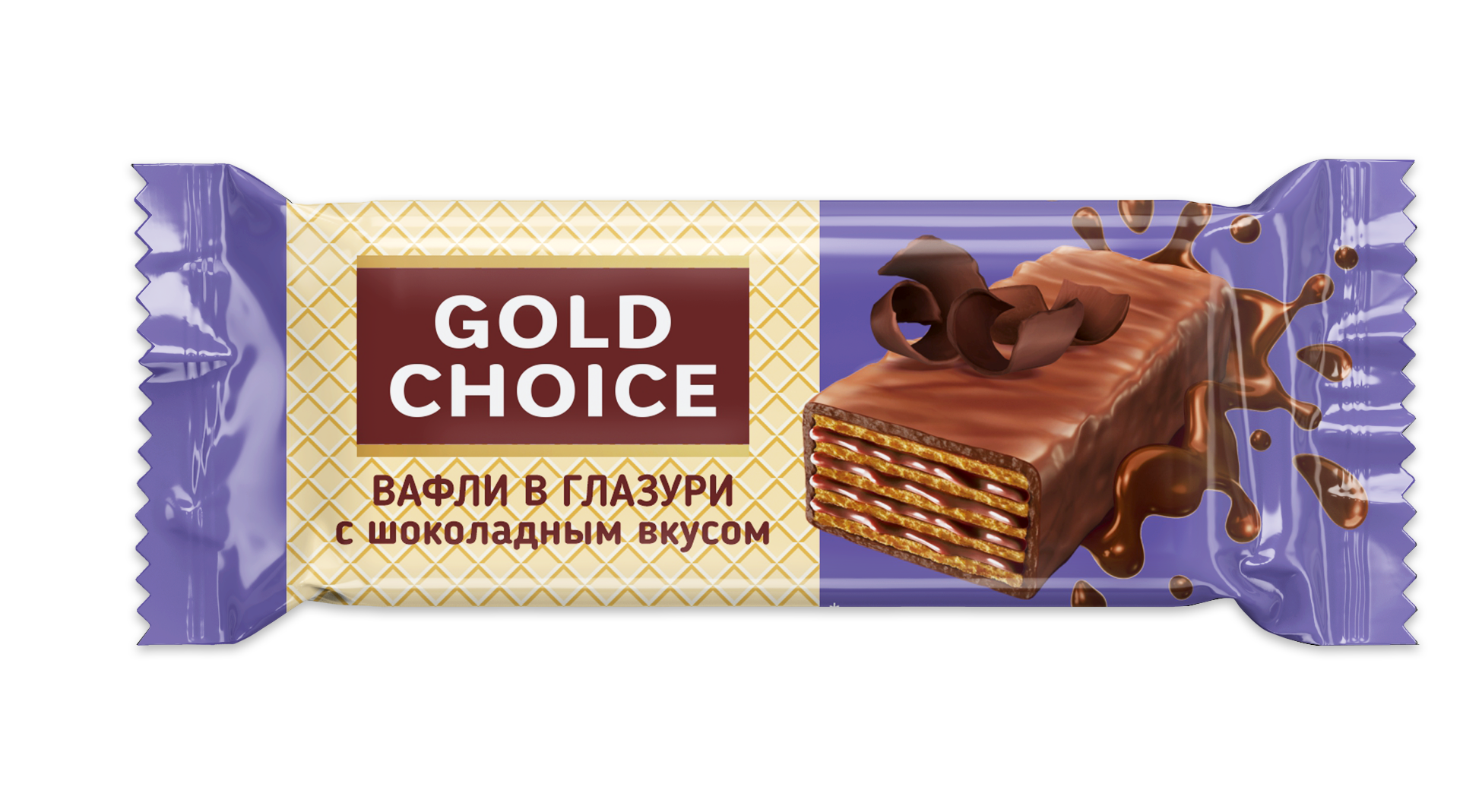 КОНФЕТЫ ВАФ ГОЛД ЧОЙС В ГЛАЗ.С ШОКОЛАДНЫМ ВКУСОМ СЛАСТИ 500ГР