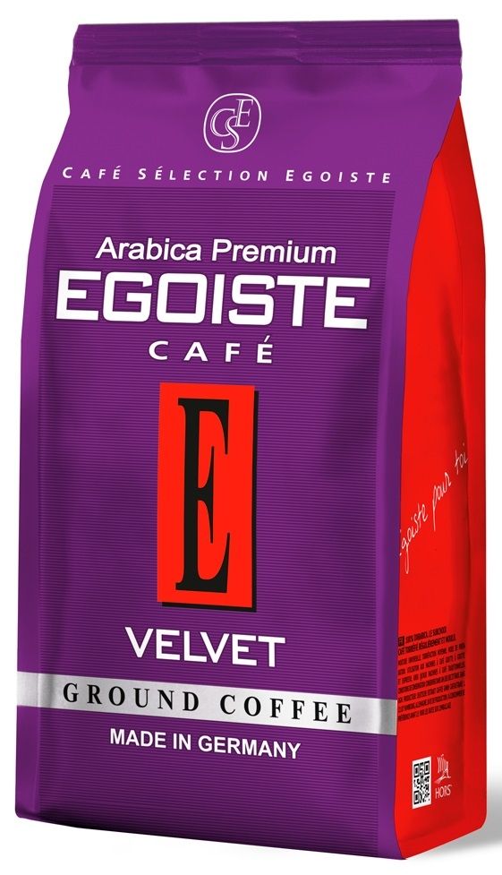 КОФЕ ЭГОИСТ ВЕЛЬВЕТ МОЛОТЫЙ 200ГР М/У