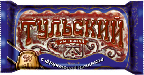 ПРЯНИК ТУЛЬСКИЙ С ФРУКТОВОЙ НАЧИНКОЙ 140ГР