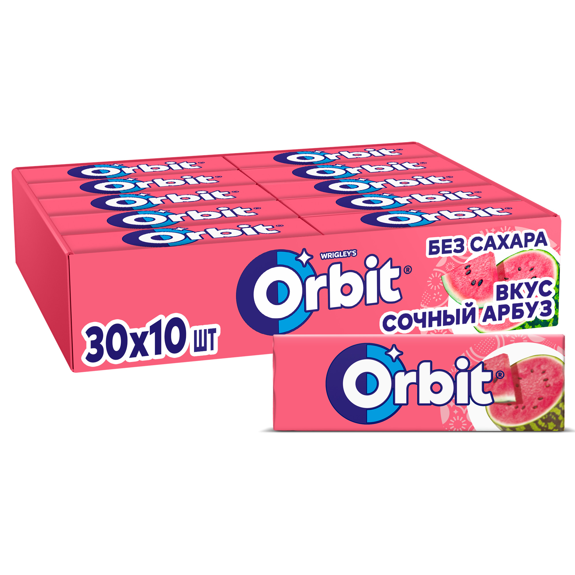 Ж/Р ОРБИТ СОЧНЫЙ АРБУЗ 13,6ГР