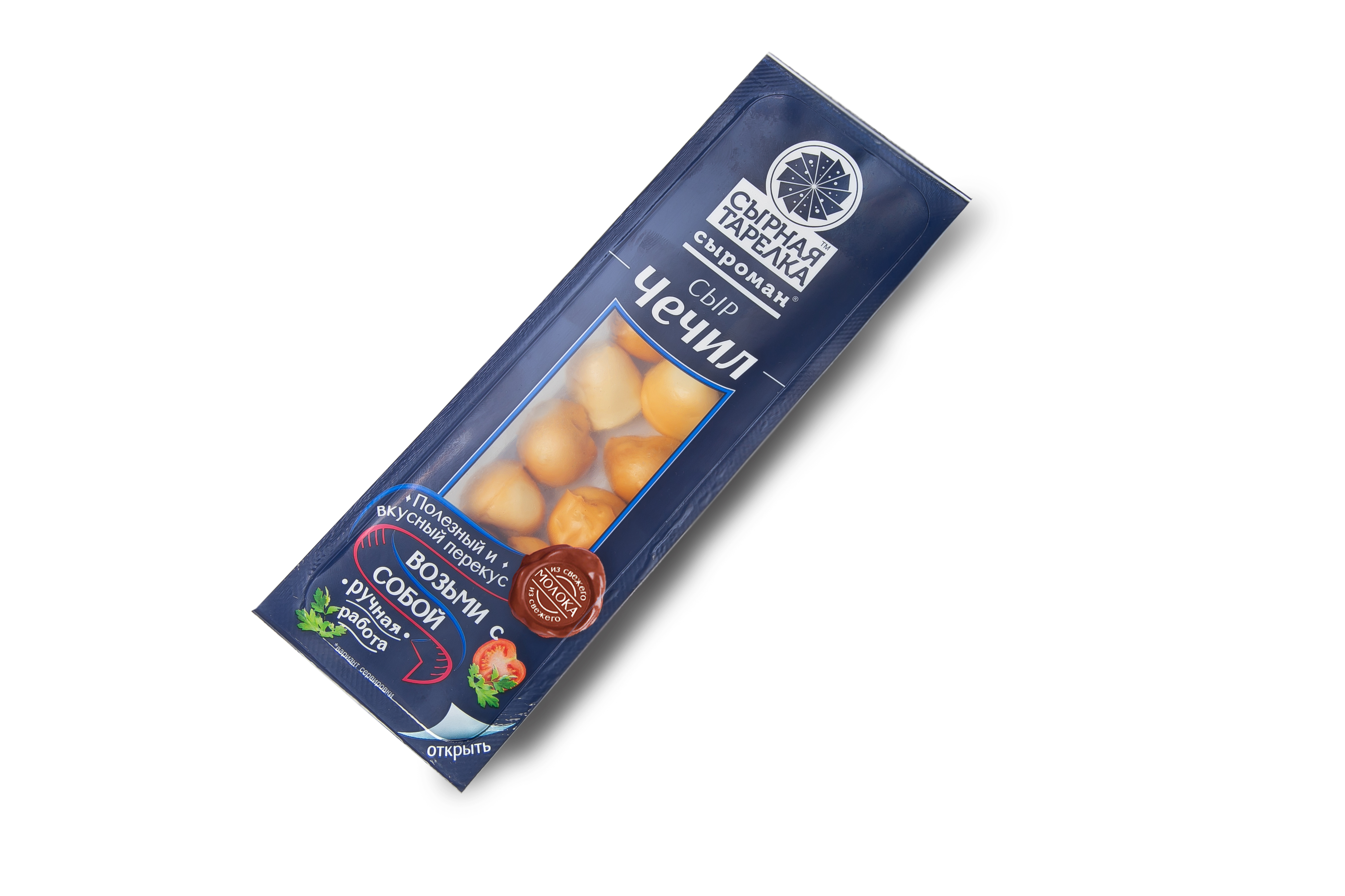 БЗМЖ СЫР ЧЕЧИЛ ШАРИКИ СЫРНАЯ ТАРЕЛКА КОПЧ ФАС 40% 100ГР